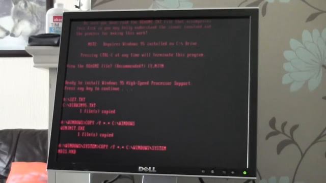 Run Windows 95 on a fast CPU (no more Windows protection error) смотреть онлайн