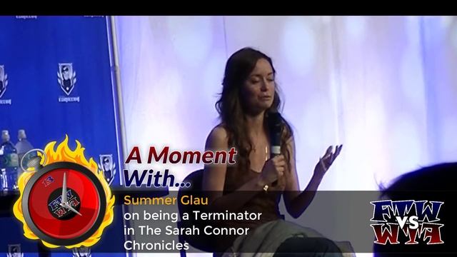 A Momemt With... Summer Glau on being a Terminator смотреть онлайн
