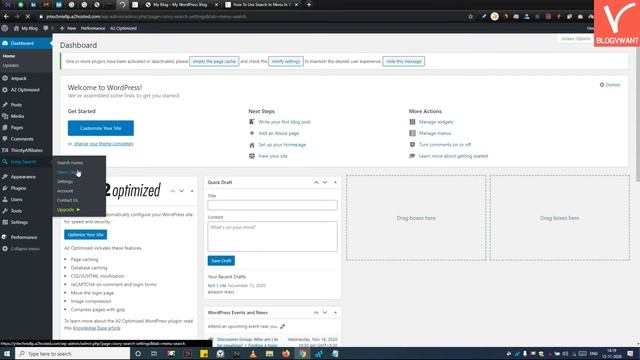 How to add a search bar in WordPress site using Ivory Search Plugin смотреть онлайн