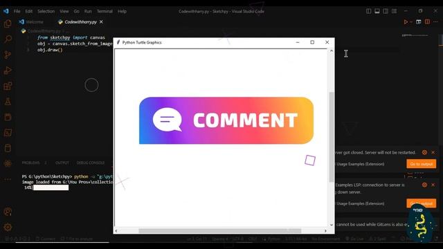 Code With Harry Sketchpy Using Python Code | Python Programming Hub смотреть онлайн