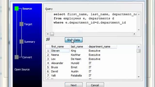 Export data from SQL Server query results to CSV file смотреть онлайн