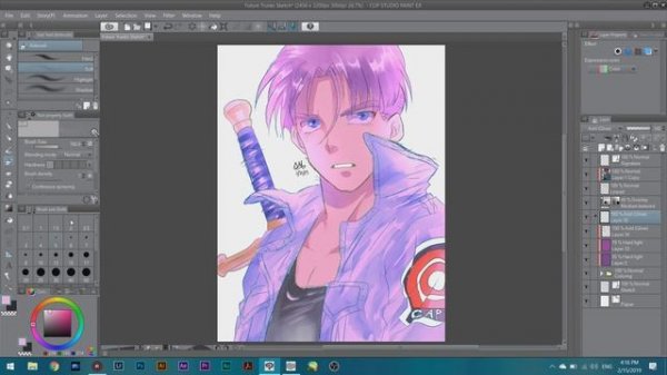 Lighting Effect Tutorial | Clip Studio Paint