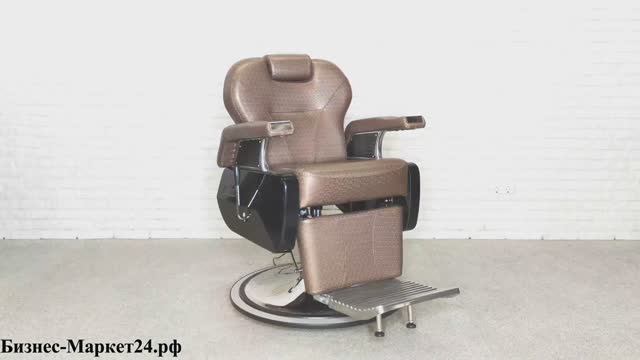 Барбер кресло Saturn Brown flower смотреть онлайн