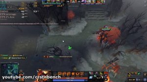 AMD Ryzen 5 5500U \ Radeon Graphics \ DotA 2 @1080p low settings (16GB DUAL-CHANNEL RAM)