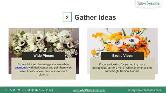 Make Your Venue More Classy by Adding Anemone Color Flowers смотреть онлайн