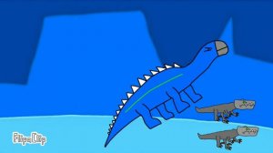 Dinosaurs battle season 1 : troodon vs ampelosaurus GB3 (s1)