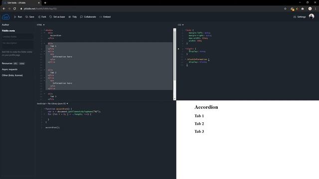 Building an Accordion with vanilla JavaScript | Tutorial смотреть онлайн