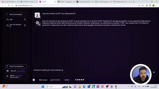 ChatGPT di nuovo accessibile in Italia! E la versione Plus è gratis! смотреть онлайн