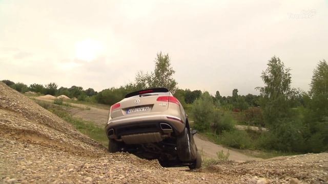 Touareg 2014 (Facelift) Offroad Gradient / Вывешивание смотреть онлайн