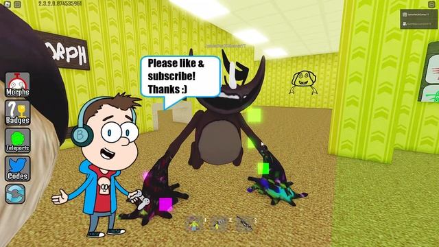 BACKROOMS MORPHS *Garten of Banban Glitched Skin Pack* Roblox смотреть онлайн