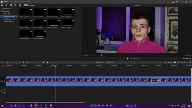 САМАЯ ПРОСТАЯ программа для МОНТАЖА ВИДЕО! Видеоредактор iMyFone Filme смотреть онлайн