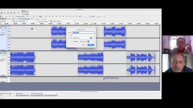 Using Audacity Labels To Generate A Cue Sheet For Mp3 With Multiple Tracks