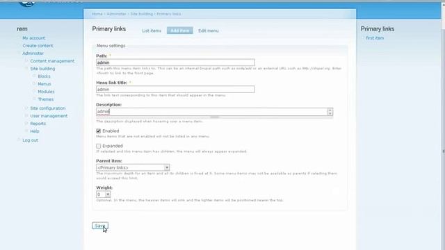 [Drupal 6] Урок 7. Меню и то с чем его едят. смотреть онлайн