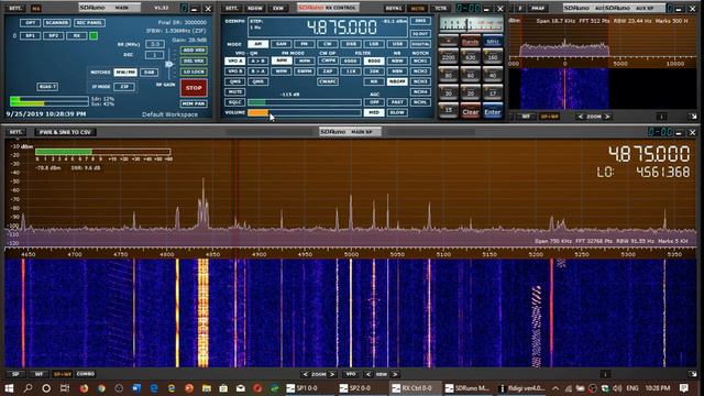 Radiodifusora Roraima Brazil 4875 kHz Shortwave SDRplay RSP1A Receiver MLA 30 Loop antenna смотреть онлайн