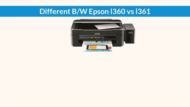 Different Between Epson L360 vs Epson L361 | Soon Compare Epson 361 vs 380 смотреть онлайн