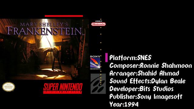 Mary Shelley's Frankenstein (SNES) Soundtrack смотреть онлайн