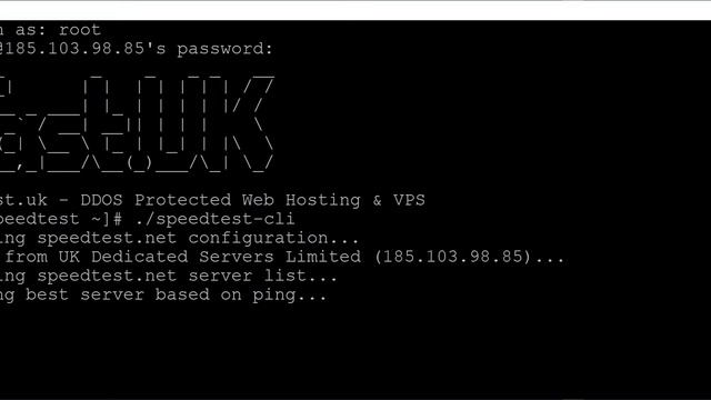 iFastUK - UK VPS Speed Test Results смотреть онлайн