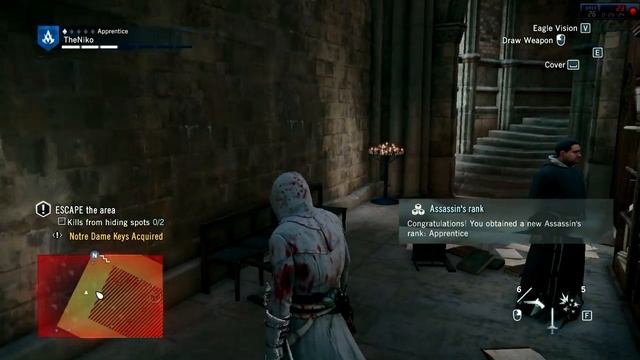 Assassin's Creed: Unity AMD Radeon HD 7850 Gameplay (ver. 1.0) смотреть онлайн