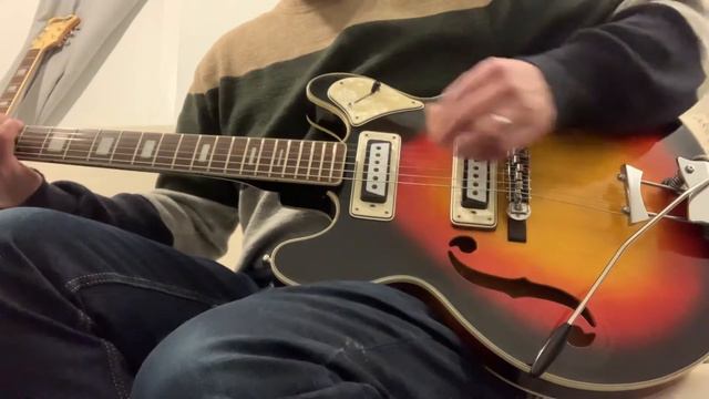 No Name Hollowbody Electric 1960’s-1970’s Matsumoku Japan Univox Aria Lyle Conrad Stewart MIJ смотреть онлайн