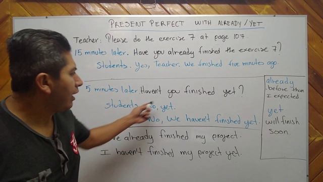 Using (Already and Yet) in PRESENT PERFECT смотреть онлайн