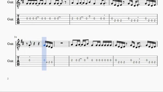 Guitar Tab: How to play Uptown Funk by Mark Ronson ft Bruno Mars смотреть онлайн
