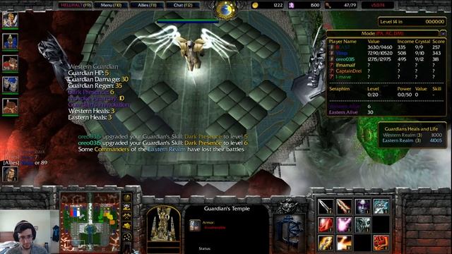 Warcraft 3 Classic: HellHalt TD Competitive #76 - I'm SUPER Good at Managing My Gold!!! смотреть онлайн