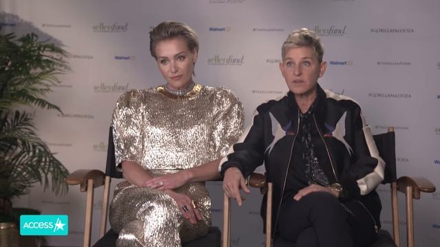 Ellen DeGeneres Gifted Portia de Rossi A Kris Jenner Inspired Silver Lamborghini! смотреть онлайн