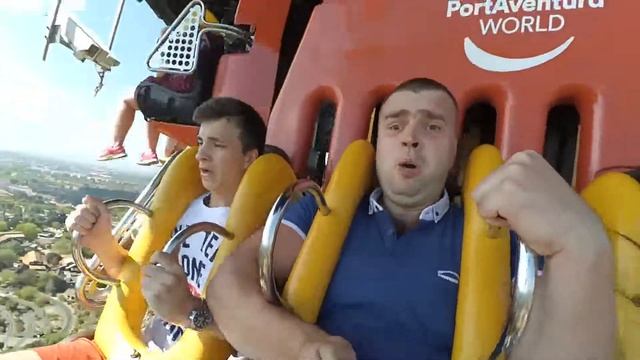 Порт Авентура - Лифт ( Port Aventura - PortAventura World - Hurakan Condor ) by xiaomi yi смотреть онлайн