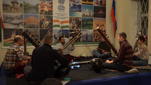 Pandit Kushal Das. Sitar Master Class. 4K UHD. смотреть онлайн