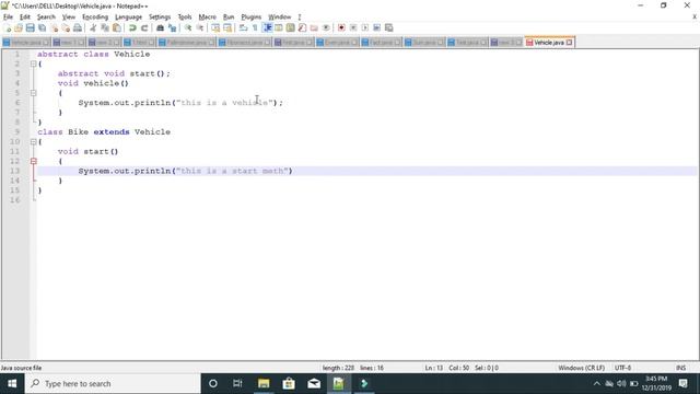 Abstraction in java || Abstract method in java in hindi смотреть онлайн