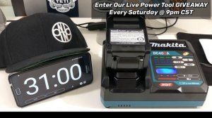 Makita XGT 40V FAST Charger DC40RA Charge Time For 4.0Ah Battery | Completely Dead To Fully Charged