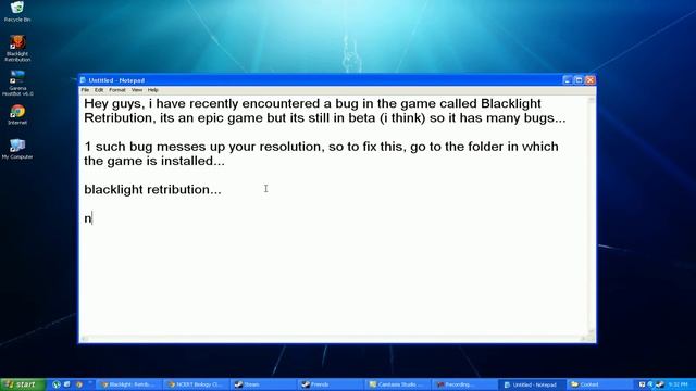 Newbtuts - Blacklight Retribution Resolution Bug Fix смотреть онлайн
