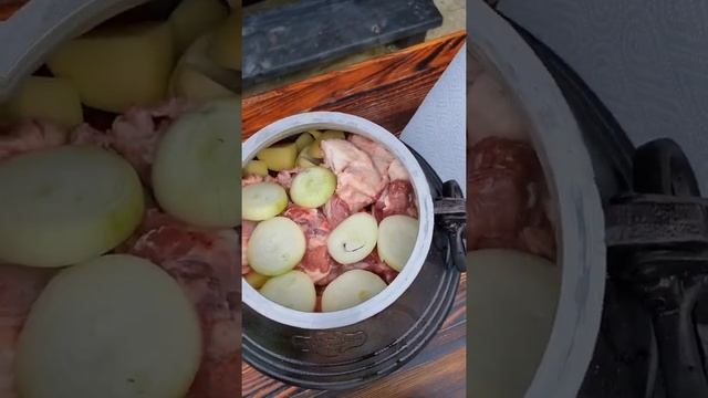 Готовим БАРАНИНУ в Афганском казане. Вкусно. Аппетитно!!! смотреть онлайн