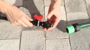 Кран с наружной резьбой  Шланг для полива и капельная трубка, как соединить между собой фитингом