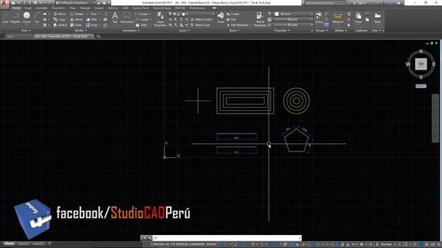 Tutorial Basico 02 Herramientas Basicas I AutoCAD 2017 Tip & Trick смотреть онлайн
