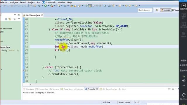Java教程-深入理解异步通讯框架基石之NIO案例分析 смотреть онлайн