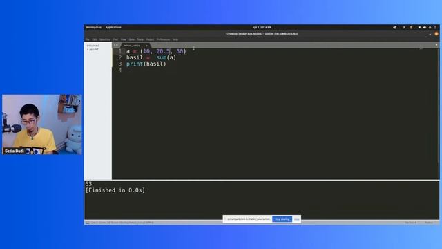 Live Stream: Belajar Bareng Fungsi sum() pada Bahasa Pemrograman Python | Real Python смотреть онлайн
