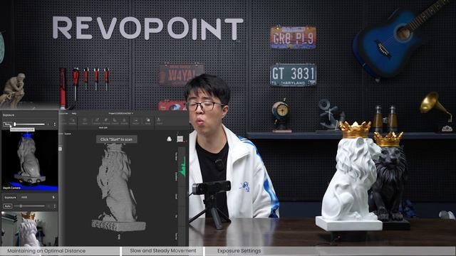 Revopoint RANGE 2 3D Scanner: How to Avoid Tracking Loss смотреть онлайн