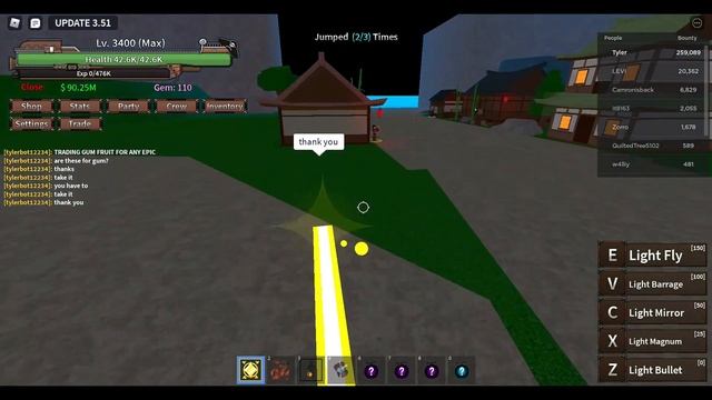 trading spin fruit up to dragon fruit (part 2) | ROBLOX | (king legacy) смотреть онлайн