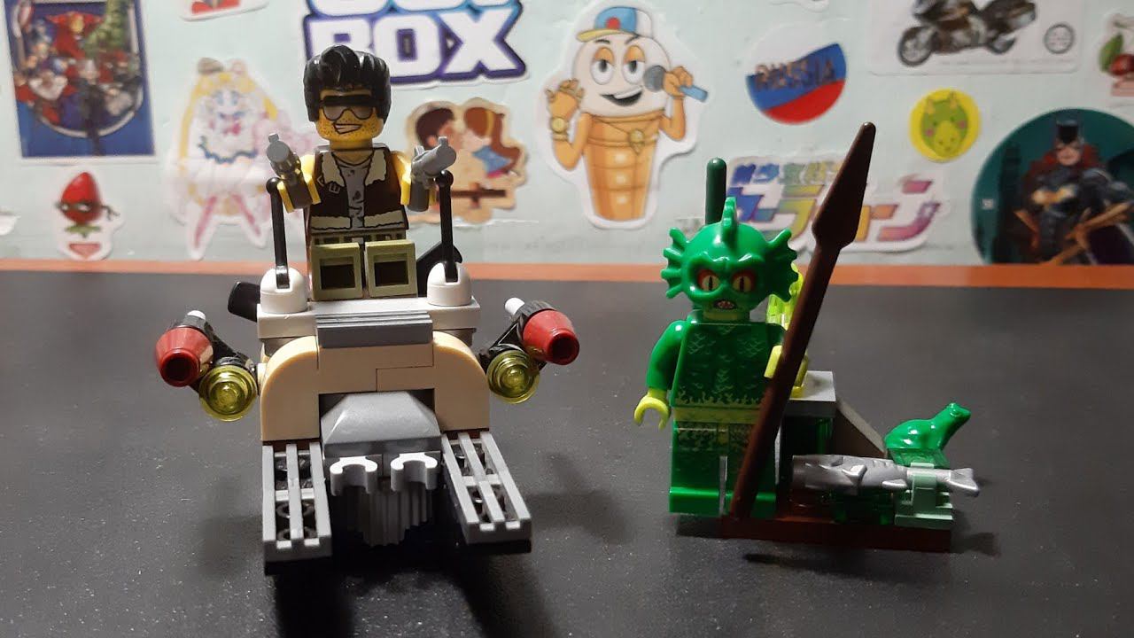 Lego MONSTER FIGHTERS / Схватка с Болотным Монстром | Раритет 2012 года! смотреть онлайн