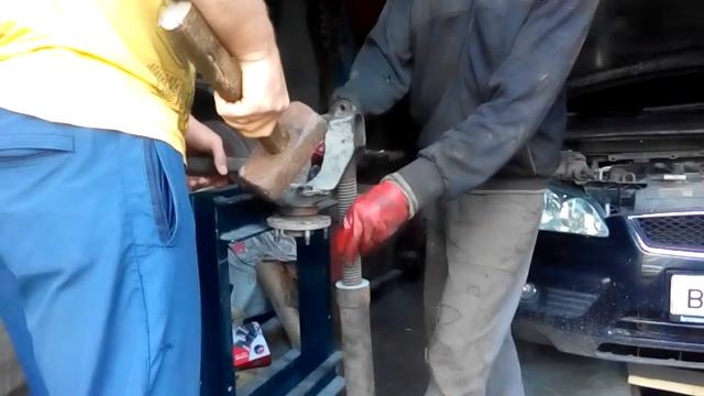 Выпресовка ступичного подшипника Форд фокус 2 смотреть онлайн