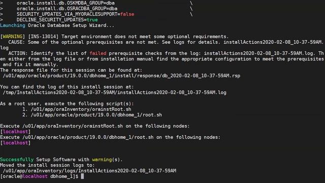Oracle : Silent Installation and Database Creation смотреть онлайн