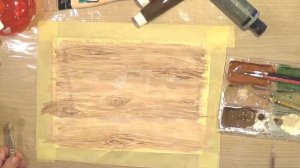 Имитация дерева красками [1]