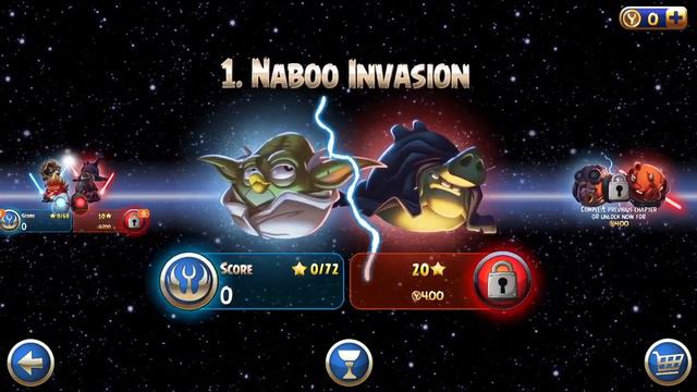 Angry Birds Star Wars II version 1.7.5 смотреть онлайн