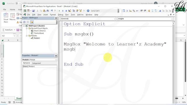 MsgBox in VBA | VBA Msgbox | VBA Tutorial смотреть онлайн