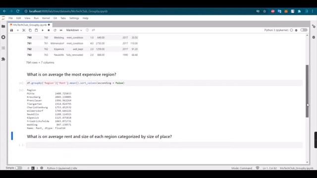 How to do Groupby in Python смотреть онлайн