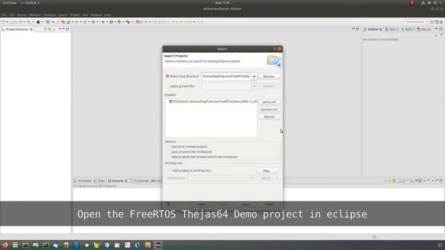 FreeRTOS on VEGA Processor [ RISC-V ISA] смотреть онлайн