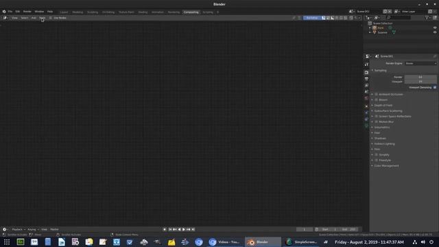 Blender 2.8 Eevee Tutorial - How to Combine Separate Scenes (Separate Lighting) - Combine Layers смотреть онлайн