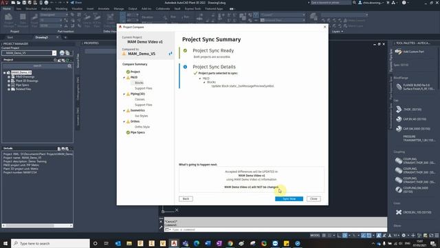 Autodesk Plant 3D 2022 Project Compare Tool смотреть онлайн