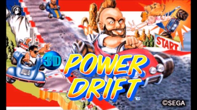 3D Power Drift - Thunder Blade Medley смотреть онлайн